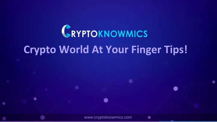 crypto world at your finger tips