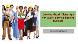 develop gojek clone app for multi service booking