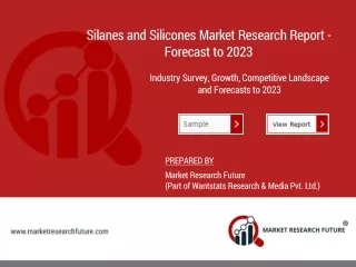Silanes and Silicones Market - Growth, Analysis, Share, Trends, Size, Demand, Key Player, Overview and Outlook 2023