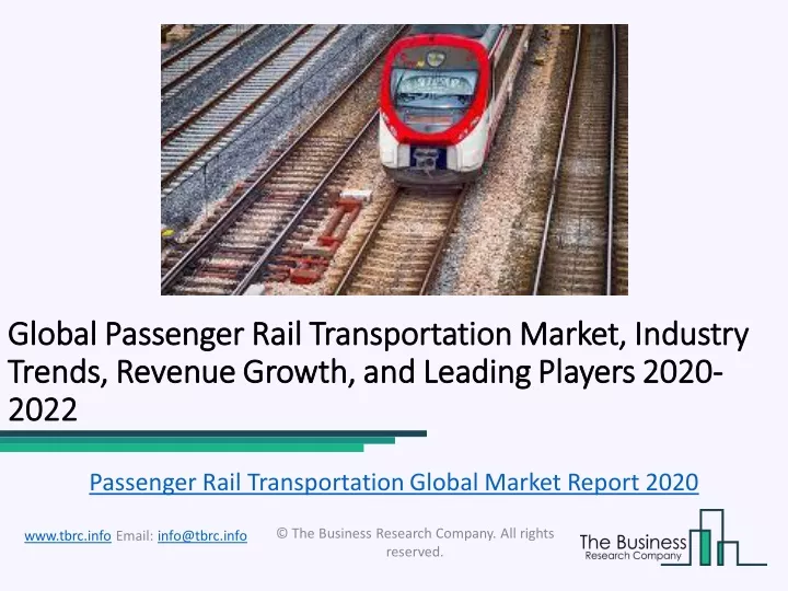 global global passenger rail transportation