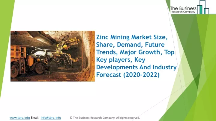 zinc mining market size share demand future