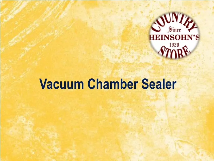 vacuum chamber sealer