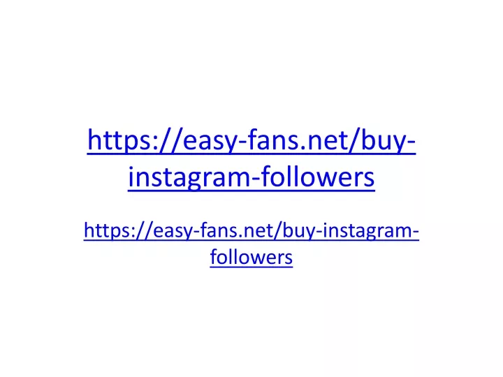 https easy fans net buy instagram followers