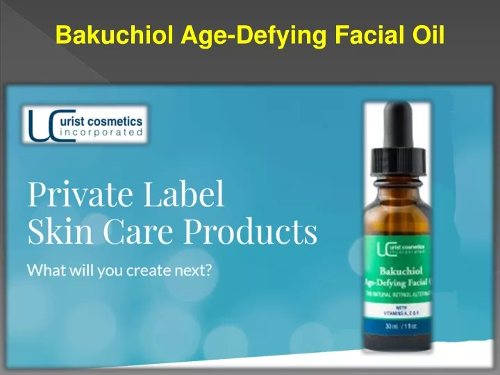 bakuchiol age defying facial oil