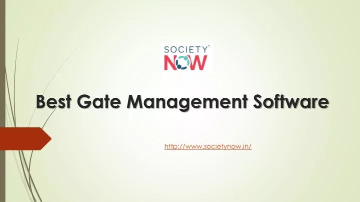 best gate management software