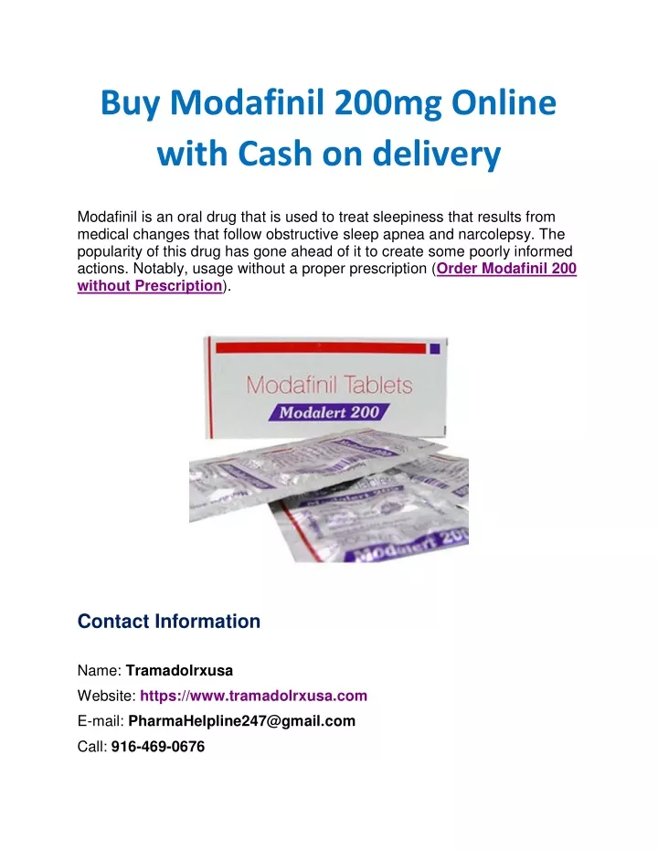 buy modafinil 200mg online with cash on delivery
