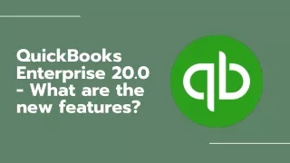 quickbooks enterprise 20 0 what