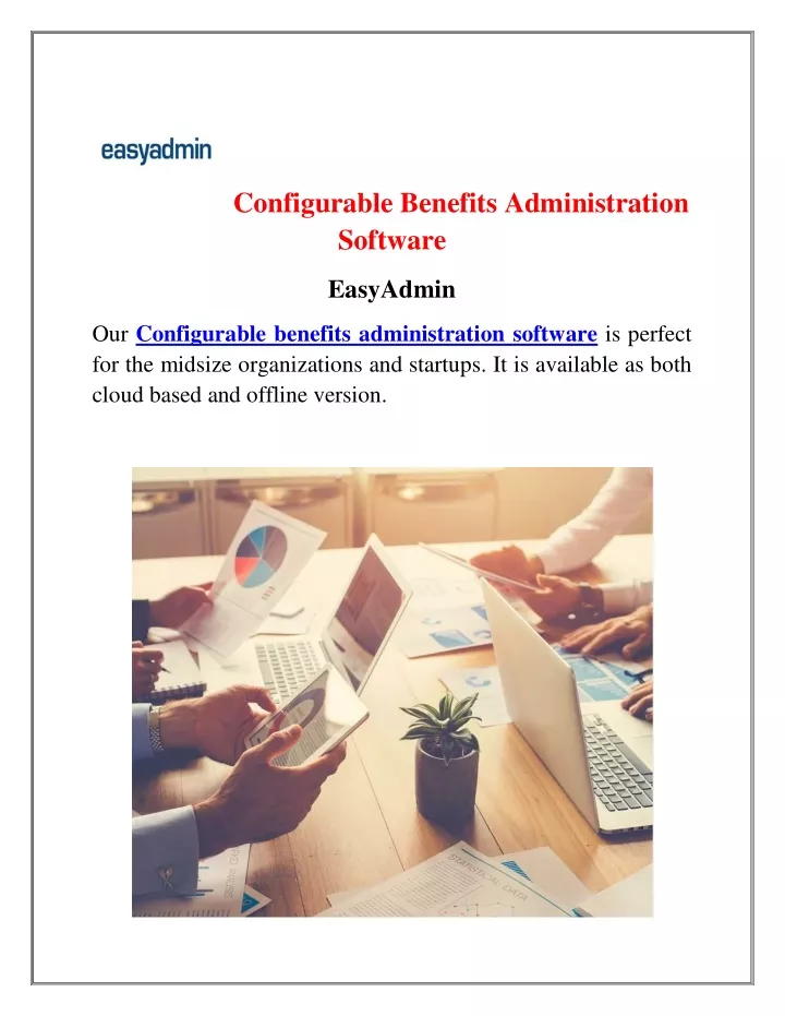 configurable benefits administration software