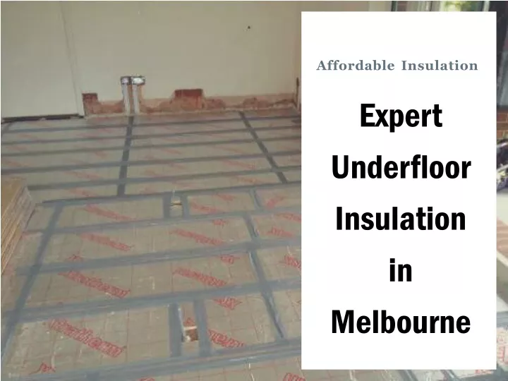 affordable insulation