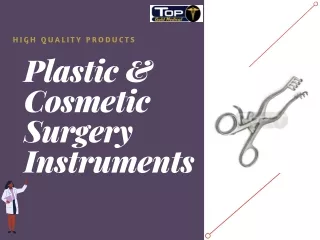 Plastic & Cosmetic Surgery Instruments