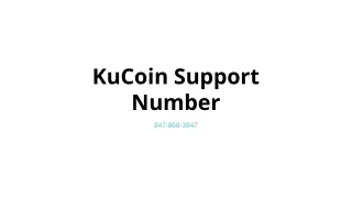 @!!Kucoin Support Number (847) 868-3847