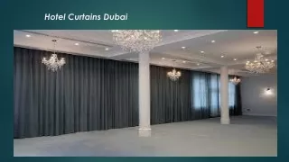 hotel curtains dubai
