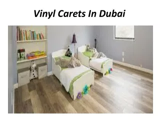 vinyl carets in dubai