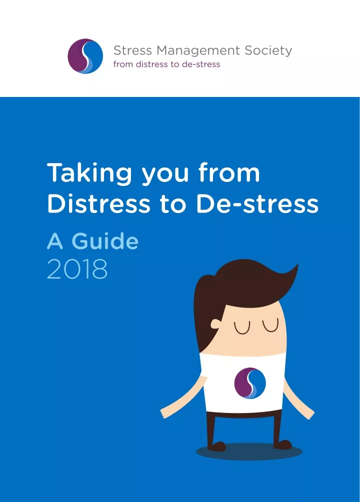 taking you from distress to de stress a guide 2018