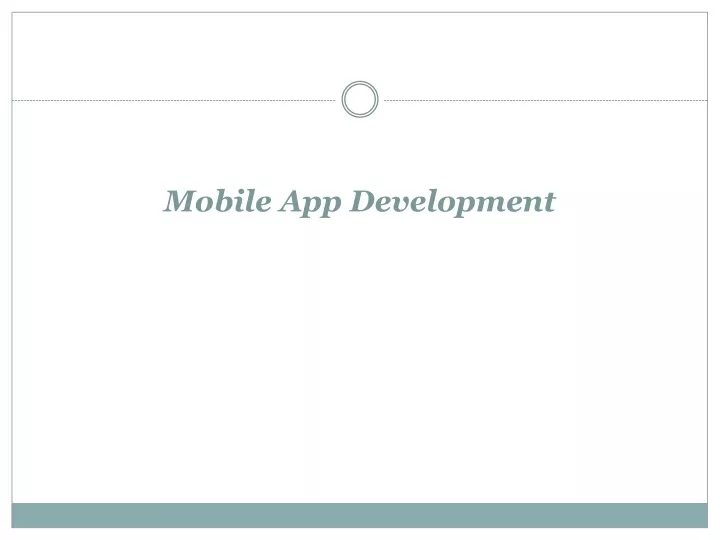 mobile app development