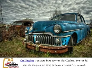 car wreckers is an auto parts buyer