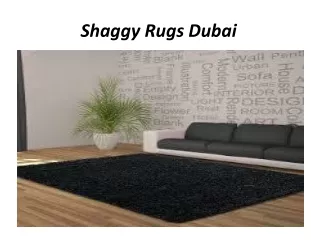 shaggy rugs dubai
