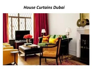 house curtains dubai