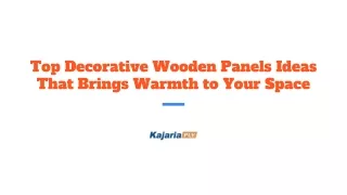 top decorative wooden panels ideas that brings warmth to your space