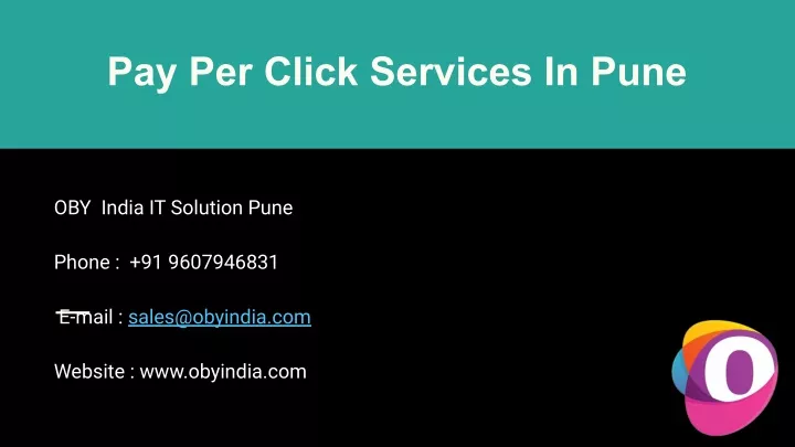 pay per click services in pune