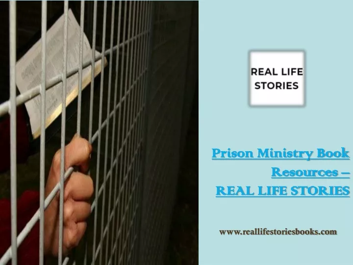 prison ministry book resources real life stories