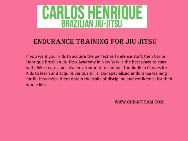 endurance training for jiu jitsu