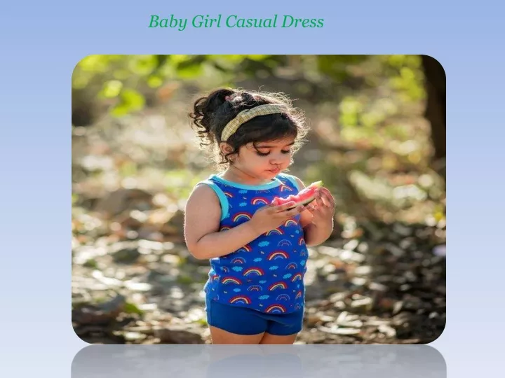 baby girl casual dress