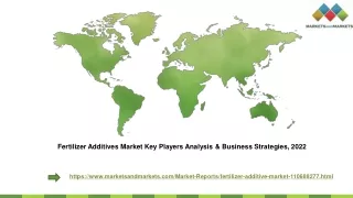 fertilizer additives market key players analysis