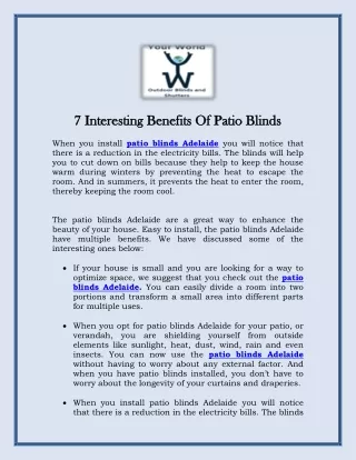 7 7 interesting benefits of interesting benefits