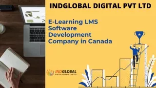 Top E-Learning Software Development Company in Toronto, Canada | INDGLOBAL