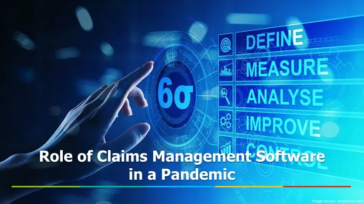 role of claims management software in a pandemic