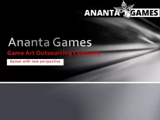 Searching for a Game Art Outsourcing Company in India? | Ananta Games