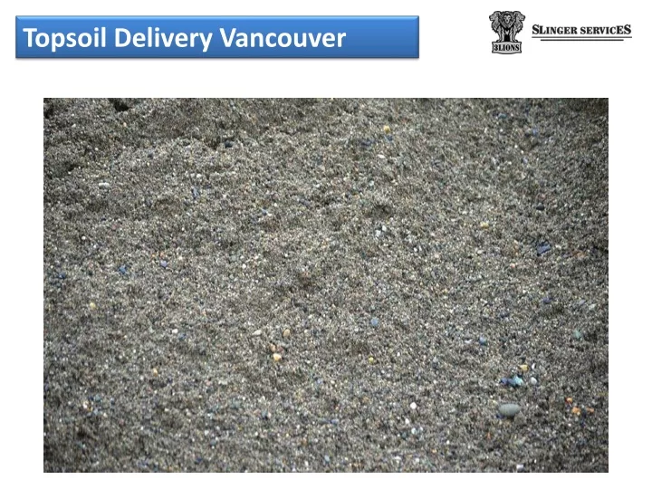 topsoil delivery vancouver