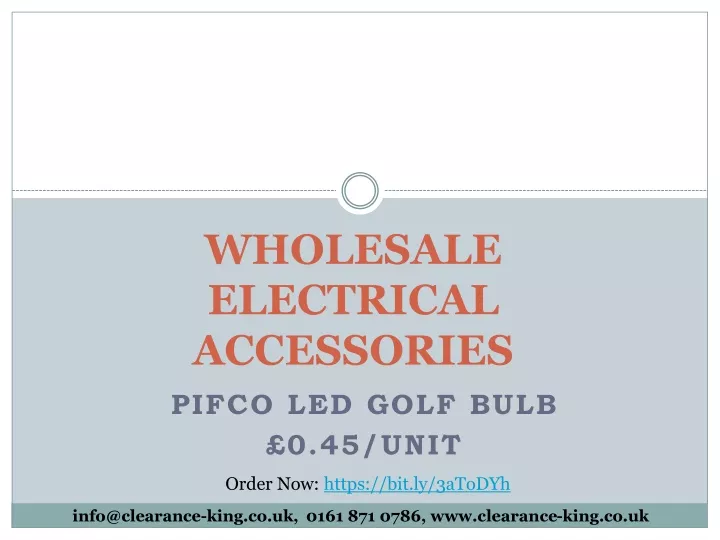 wholesale electrical accessories
