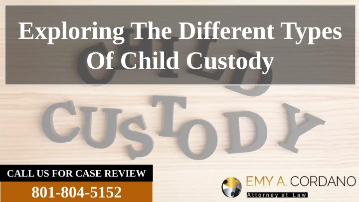 exploring the different types of child custody