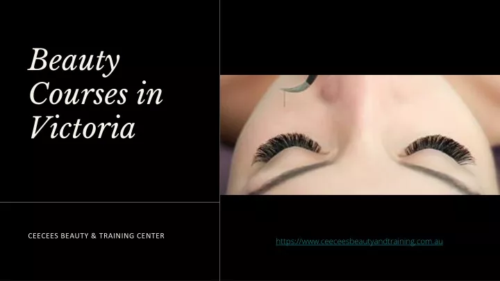 beauty courses in victoria
