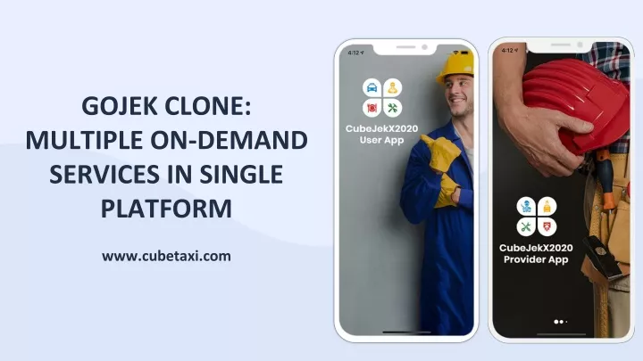 gojek clone multiple on demand services in single platform