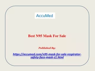 Best N95 Mask For Sale