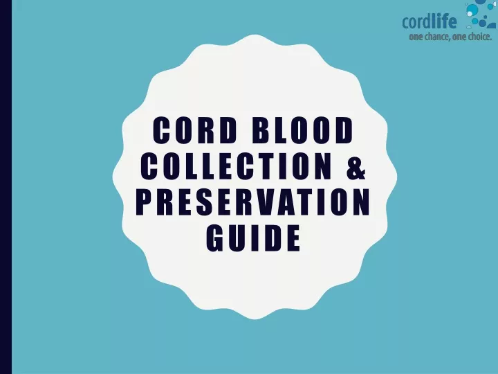 cord blood collection preservation guide
