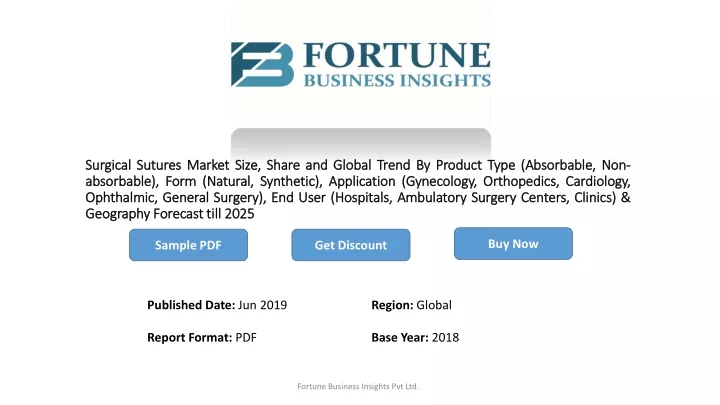 surgical sutures market size share and global