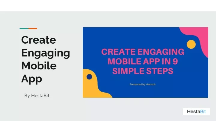 create engaging mobile app