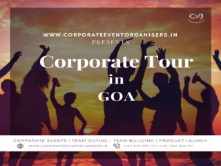 Corporate Event Planner in India | Conference Venues in Goa