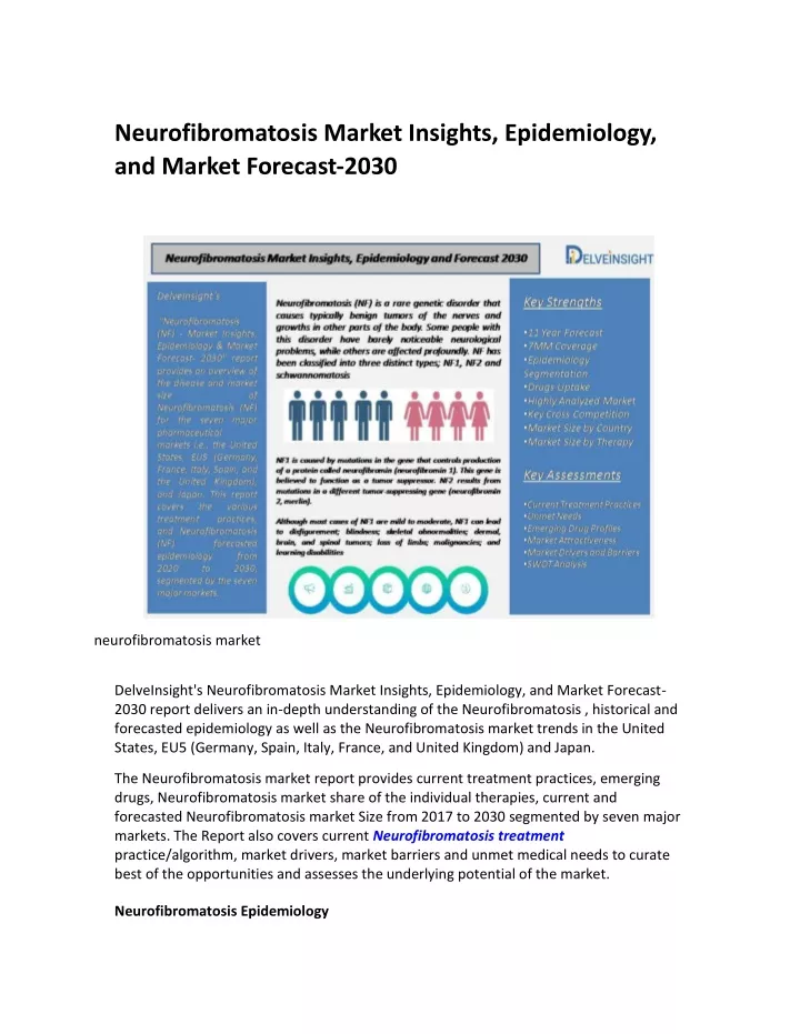 neurofibromatosis market insights epidemiology