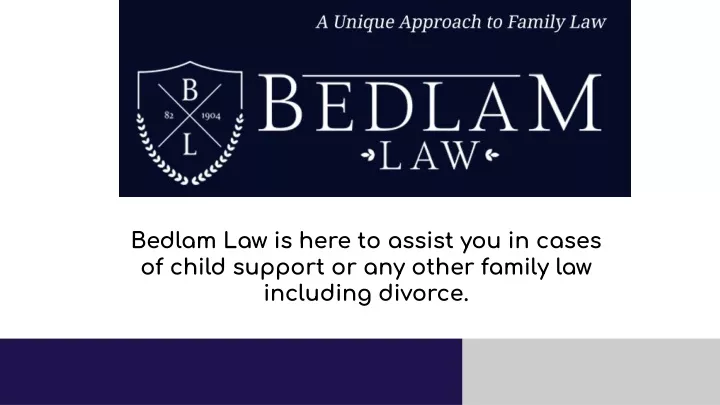 bedlam law is here to assist you in cases