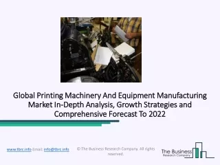 global printing machinery and equipment