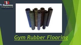 Gym Rubber Flooring Manufacturers