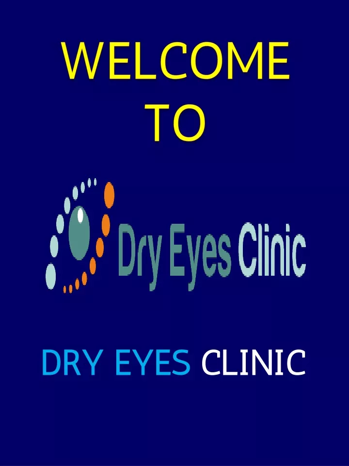dry eyes clinic