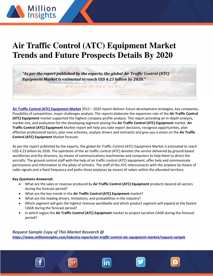 air traffic control atc equipment market trends