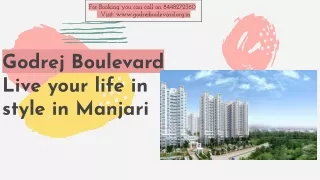 Godrej Boulevard Live your life in style in Manjari