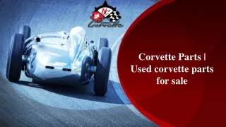 Corvette Parts | Used corvette parts for sale